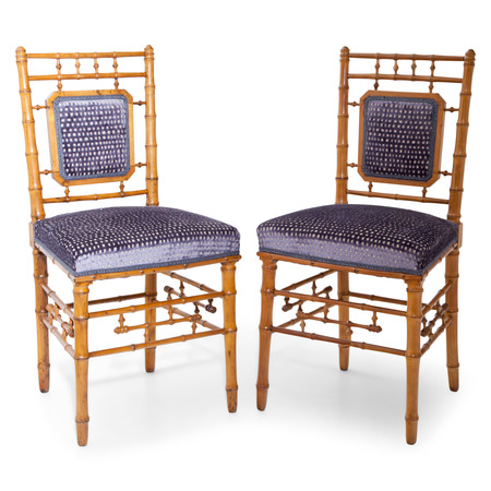 Stühle in Bambus Optik, wohl Frankreich 19. Jahrhundert
