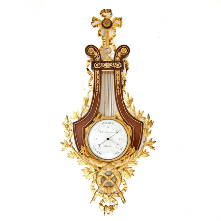 Louis Seize-Stil Barometer, Frankreich, 2. H. 19. Jhd.