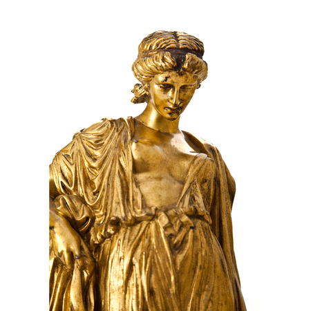 Bronze der Sappho von J. Clésinger (1814-1883), Frankreich 19. Jhd.