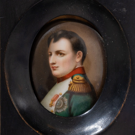 Miniaturportrait Napoleon Bonaparte, 19. Jahrhundert
