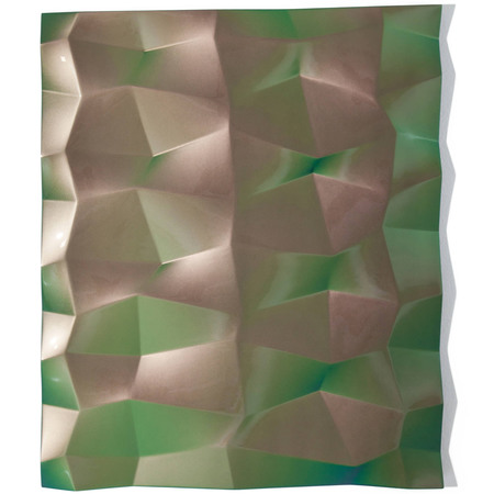 Willi Siber (1949) – Tafelobjekt (grün/violett), Deutschland 2019