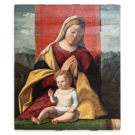 Renaissance Meister, Madonna mit Kind, wohl venezianisch 16. Jahrhundert