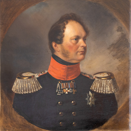 Portrait Königs Friedrich Wilhelm IV nach Franz Krüger, 19. Jahrhundert