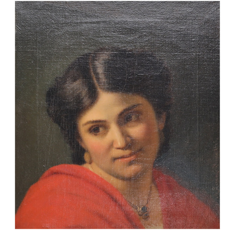 August Lorange (1833-1875), Roma, 1865.