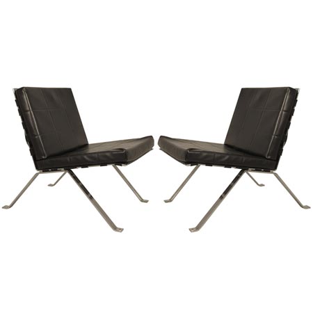 Girsberger Lounge Chairs, Euro Chair Collection, 1970er
