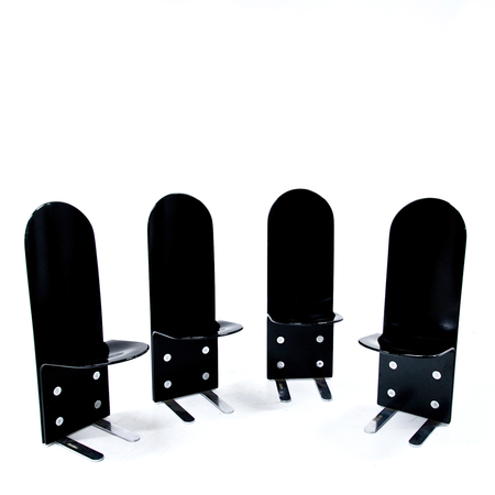 'Pelicano' Stühle von Luigi Saccardo für Arrmet, Italien 1970er