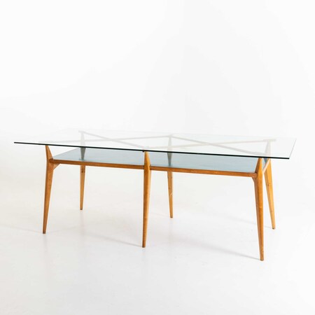 Studio Tisch, Entwurf Vittorio Armellini, Italien Mitte 20. Jahrhundert