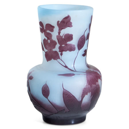 Gallé Vase, Frankreich, Anfang 20. Jahrhundert