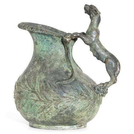 Bronze Askos, 19. Jahrhundert