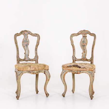 Rokoko Stühle, Mitte 18. Jahrhundert
