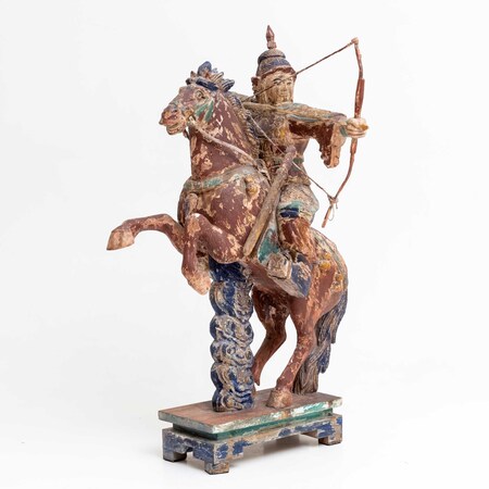 Mongolischer Reiter, Mitte 20. Jahrhundert