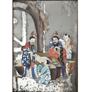 Chinesisches Hinterglasbild, 19. Jhd.