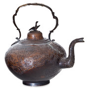 Kupferne Teekanne, Russland um 1760