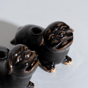 Chinesische Wächterlöwen aus Keramik