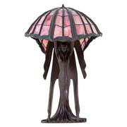 Peter Behrens, Flying Lady Lampe, Tiffany 2. Hälfte 20. Jahrhundert
