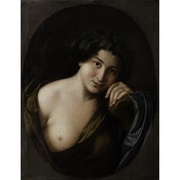 Junge Frau als Muse, J. L. Blanchard, Rom 1788