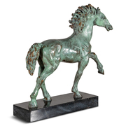 Anna Chromy (1940-2021, zugeschr.) Bronze Pferd