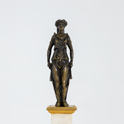 Bronze Kerzenhalter, 19. Jahrhundert