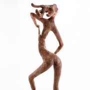 Terrakotta Bozzetto, Tanzender Frauenakt