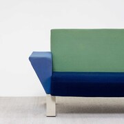 Westside Zweisitzer Sofa von Ettore Sottsass für Knoll International, Italien 1982
