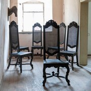 Stühle im Barockstil, zweite Hälfte 19. Jahrhundert