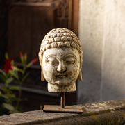 Buddha Kopf aus Marmor