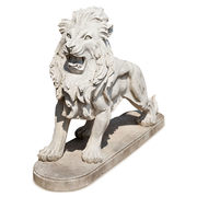 Löwen Skulptur aus Marmor, 21. Jhd.